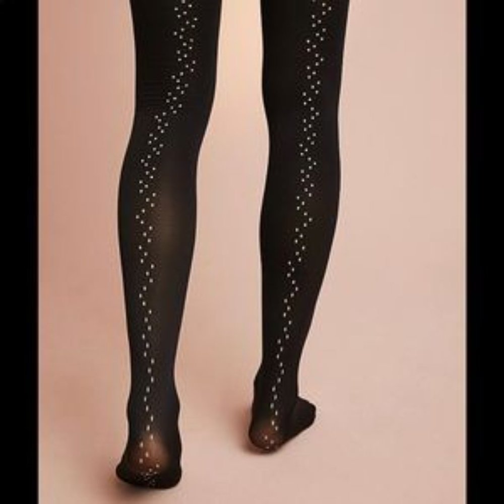 Anthropologie Hansel Side dot tights